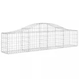 13 db íves horganyzott vas gabion kosár 200x30x40/60 cm