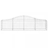 20 db íves horganyzott vas gabion kosár 200x30x40/60 cm