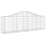 13 db íves horganyzott vas gabion kosár 200x30x60/80 cm