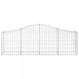 13 db íves horganyzott vas gabion kosár 200x30x60/80 cm