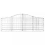 20 db íves horganyzott vas gabion kosár 200x30x60/80 cm