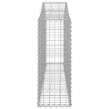 20 db íves horganyzott vas gabion kosár 200x30x80/100 cm