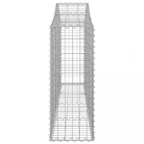 30 db íves horganyzott vas gabion kosár 200x30x80/100 cm