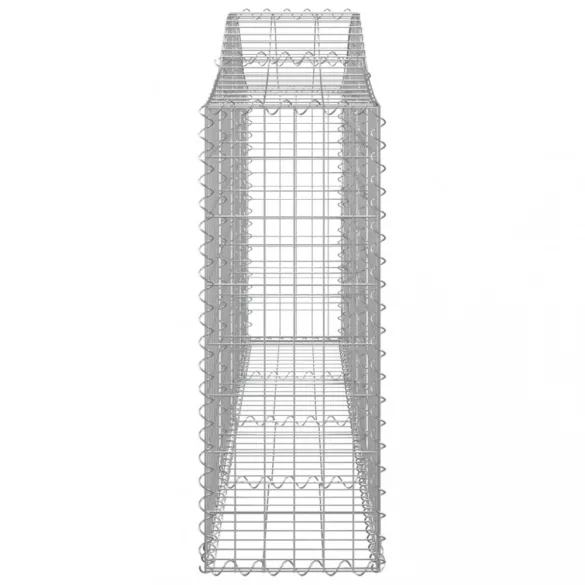 40 db íves horganyzott vas gabion kosár 200x30x80/100 cm
