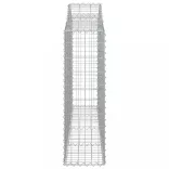 18 db íves horganyzott vas gabion kosár 200x30x100/120 cm