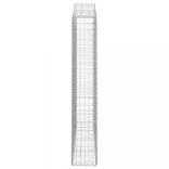 3 db íves horganyzott vas gabion kosár 200x30x180/200 cm