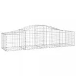 13 db íves horganyzott vas gabion kosár 200x50x40/60 cm