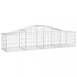 20 db íves horganyzott vas gabion kosár 200x50x40/60 cm