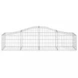 20 db íves horganyzott vas gabion kosár 200x50x40/60 cm