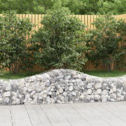 40 db íves horganyzott vas gabion kosár 200x50x40/60 cm