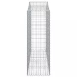 15 db íves horganyzott vas gabion kosár 200x50x140/160 cm