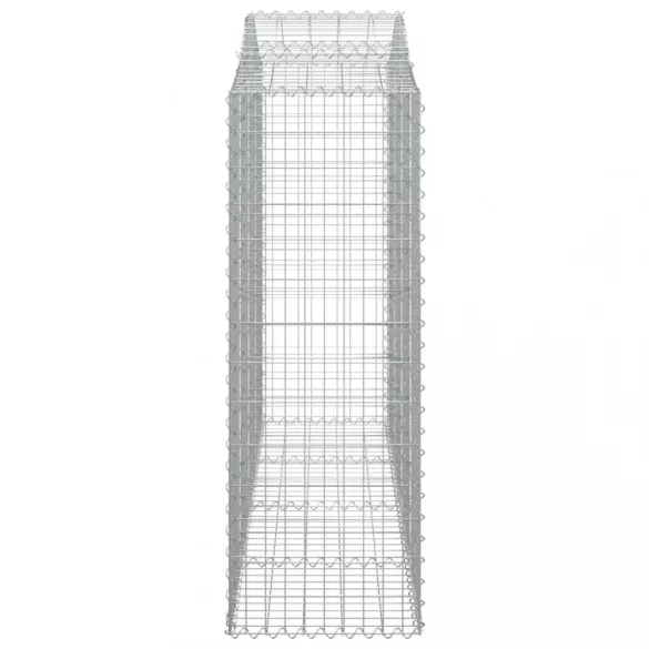 20 db íves horganyzott vas gabion kosár 200x50x140/160 cm
