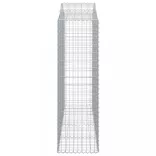 10 db íves horganyzott vas gabion kosár 200x50x160/180 cm