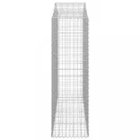 15 db íves horganyzott vas gabion kosár 200x50x160/180 cm