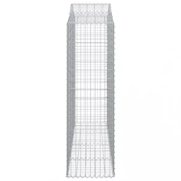 18 db íves horganyzott vas gabion kosár 200x50x160/180 cm