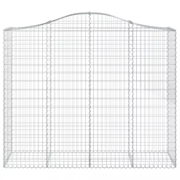 20 db íves horganyzott vas gabion kosár 200x50x160/180 cm