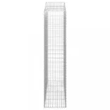 3 db íves horganyzott vas gabion kosár 200x50x220/240 cm