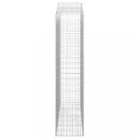 4 db íves horganyzott vas gabion kosár 200x50x220/240 cm