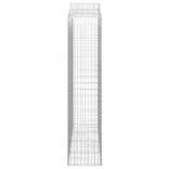 5 db íves horganyzott vas gabion kosár 200x50x220/240 cm