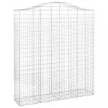 13 db íves horganyzott vas gabion kosár 200x50x220/240 cm