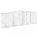 20 db íves horganyzott vas gabion kosár 400x50x120/140 cm