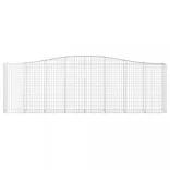 20 db íves horganyzott vas gabion kosár 400x50x120/140 cm