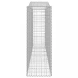 15 db íves horganyzott vas gabion kosár 400x50x140/160 cm