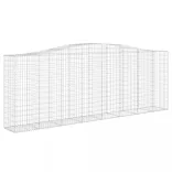 25 db íves horganyzott vas gabion kosár 400x50x140/160 cm
