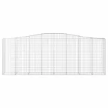 25 db íves horganyzott vas gabion kosár 400x50x140/160 cm