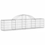 13 db íves horganyzott vas gabion kosár 200x30x40/60 cm
