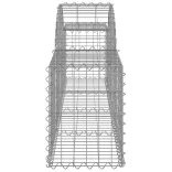 13 db íves horganyzott vas gabion kosár 200x30x40/60 cm