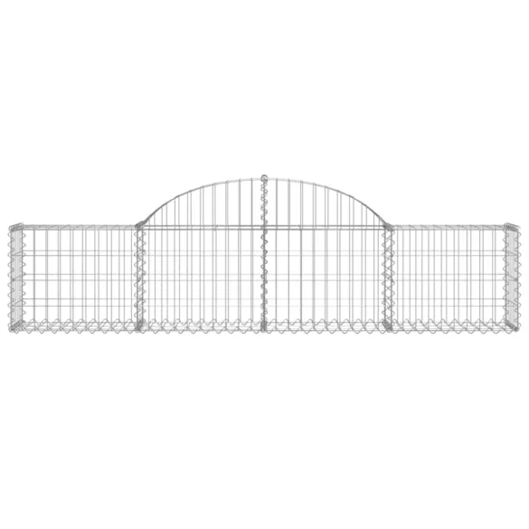 20 db íves horganyzott vas gabion kosár 200x30x40/60 cm