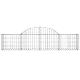 25 db íves horganyzott vas gabion kosár 200x30x40/60 cm