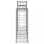 13 db íves horganyzott vas gabion kosár 200x30x80/100 cm