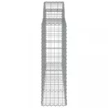 13 db íves horganyzott vas gabion kosár 200x30x100/120 cm