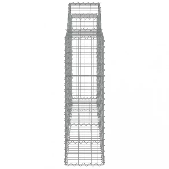 13 db íves horganyzott vas gabion kosár 200x30x100/120 cm