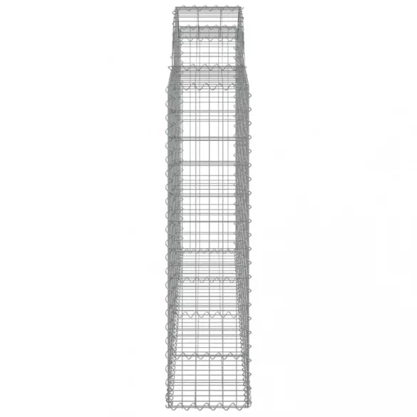 25 db íves horganyzott vas gabion kosár 200x30x120/140 cm
