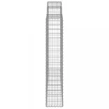 3 db íves horganyzott vas gabion kosár 200x30x160/180 cm