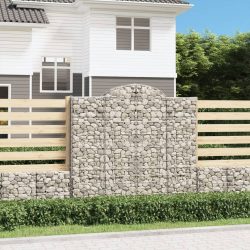 13 db íves horganyzott vas gabion kosár 200x30x180/200 cm