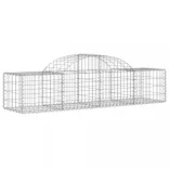 13 db íves horganyzott vas gabion kosár 200x50x40/60 cm