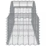 13 db íves horganyzott vas gabion kosár 200x50x40/60 cm