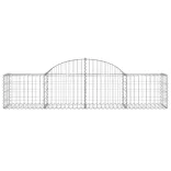 50 db íves horganyzott vas gabion kosár 200x50x40/60 cm