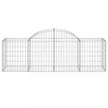 13 db íves horganyzott vas gabion kosár 200x50x60/80 cm