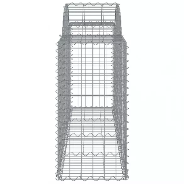 13 db íves horganyzott vas gabion kosár 200x50x80/100 cm