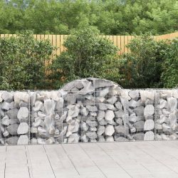 30 db íves horganyzott vas gabion kosár 200x50x80/100 cm