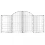 30 db íves horganyzott vas gabion kosár 200x50x80/100 cm