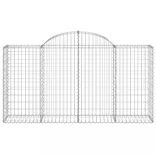13 db íves horganyzott vas gabion kosár 200x50x100/120 cm
