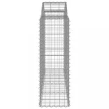 9 db íves horganyzott vas gabion kosár 200x50x120/140 cm