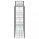 30 db íves horganyzott vas gabion kosár 200x50x120/140 cm