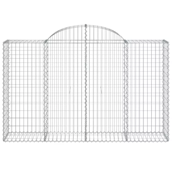 50 db íves horganyzott vas gabion kosár 200x50x120/140 cm